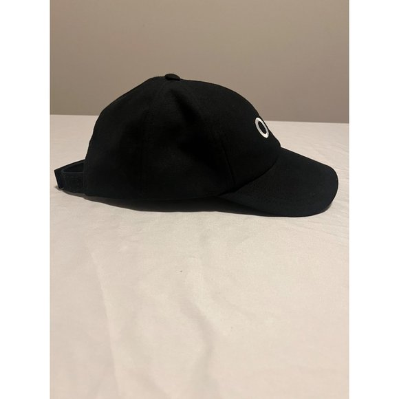 Off-White Women's Black Embroidered Logo Baseball Cap Hat One size fits all - Picture 4 of 12